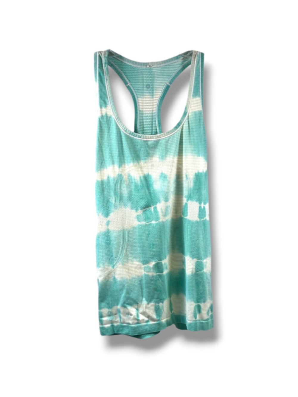 Lululemon Swiftly Tech Racerback in Heathered Tranquil Blue Size 10